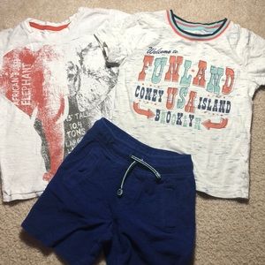 Outfit pack with cute tees.